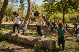 Attività all'aperto per bambini